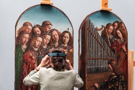 Lam Gods van Van Eyck — onderzoekssessie in Gent